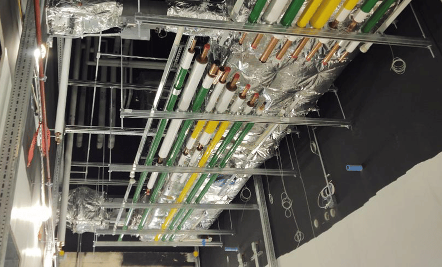 Ceiling Grid | Healthcare Construction | Unistrut Equipment Support | SSI | Strut Systems Installation LLC, an Eberl Company | Buffalo, NY USA