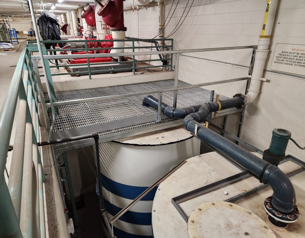 Elevated Platform Access | SSI | Eberl Iron Works, Inc.