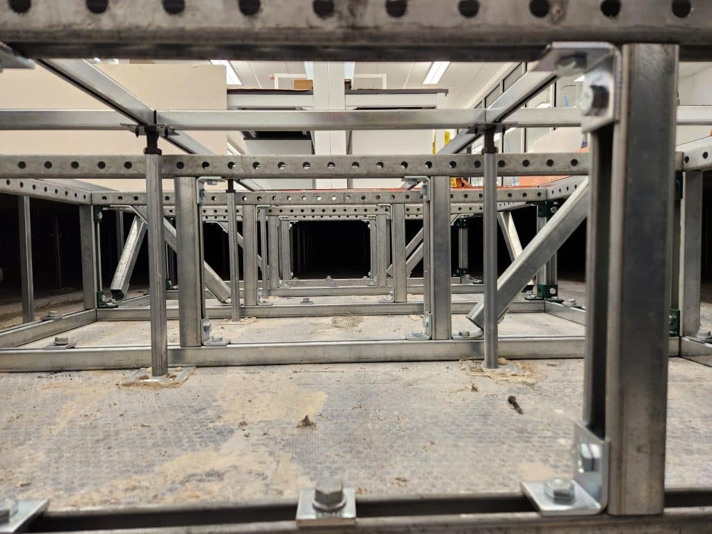 Raised access floors | SSI | Strut Systems Installation | Eberl Iron Works, Inc. | Buffalo, NY